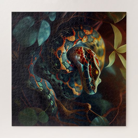 Serpent du puzzle (Horizontal)