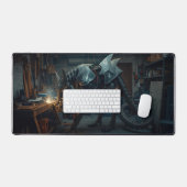 Serpent en acier - Mech Dragon Wolf Mousepad (Clavier et souris)
