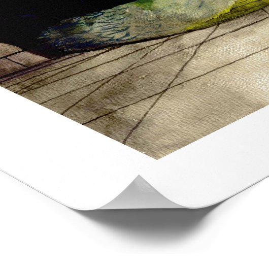 "Serpent géant" - tableau de Tracy Lesch (Coin)