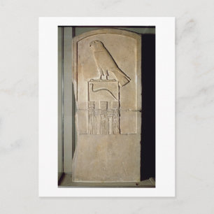 Serpent king stela, c.3000 BC (kalksteen) (ook geb Briefkaart