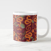 Serpent Luxe Patroon - De Witte Lotus Extra Grote Beker (Rechts)