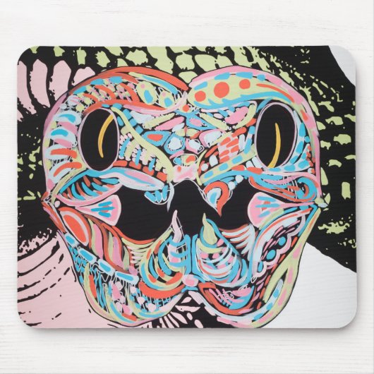 Serpent Mouse Mat Muismat (Voorkant)
