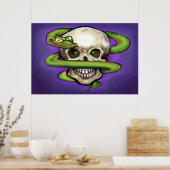 Serpent n Skull Poster (Keuken)