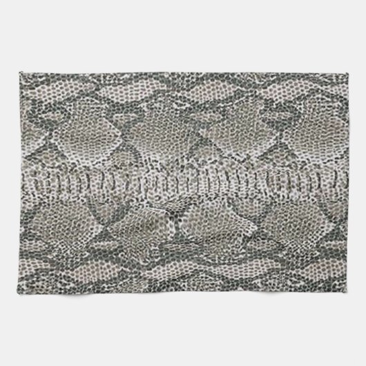 Serpent Peau Cuisine Serviette (Horizontal)