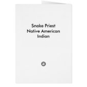 Serpent prêtre 1902 (Dos)