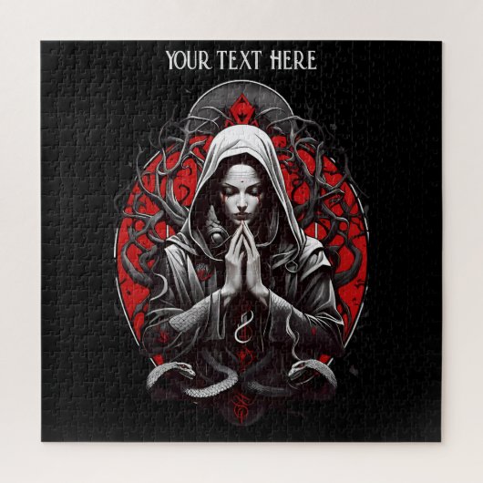 Serpent Priestess of the Shadow Grove Legpuzzel (Verticaal)