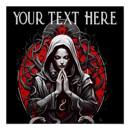 Serpent Priestess of the Shadow Grove Perfect Poster (Voorkant)