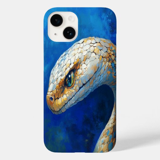 🐍 Serpent’s Whisper iPhone Case (Achterkant)