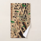 Serpent, Serviettes De Salle De Bains Léopard (Serviette à main)