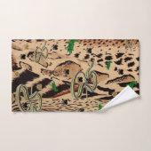 Serpent, Serviettes De Salle De Bains Léopard (Serviette à main)