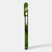 Serpent vert personnalisé coque iphone robuste (Verso / Gauche)