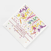 Serpentin et Confettis en Papier Serviette (Coin)