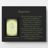 Serpentine Crystal Fairy Fotoplaat (Voorkant)