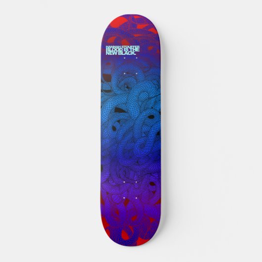 Serpentine Fire van Hannah Stouffer Skateboard (Voorkant)