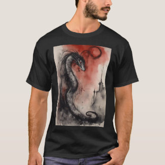 "Serpentine Majesteit: Laat de Draak los" T-shirt