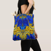 Serpentine Sapphire Blue Avatar Canvas tas (Dichtbij)