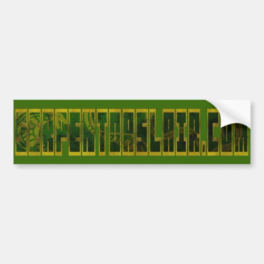 Serpentor's Hol Bumper Sticker (Voorkant)