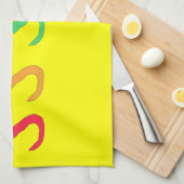 Serpents arc-en-ciel serviette (Quart Plié)