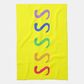 Serpents arc-en-ciel serviette (Vertical)