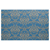 serpents célestes tissu bleu (Fat Quarter)