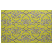 serpents célestes tissu chartreuse (Fat Quarter)