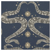 serpents célestes tissu indigo (Fermer)