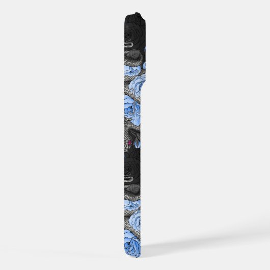 Serpents et roses bleus (Côté droit)