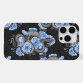 Serpents et roses bleus (Verso Horizontal)