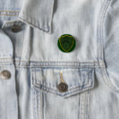 Serpie Sketch Button/Green Ronde Button 3,2 Cm (In situ)