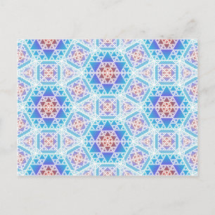 Serpienski Clockwork Lg Any Color Briefkaart