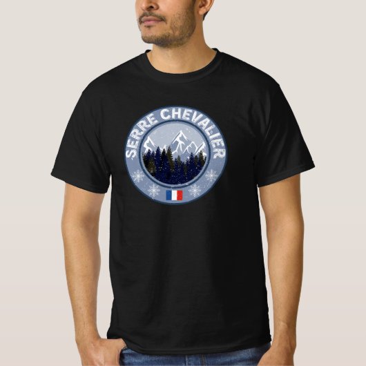 Serre Chevalier Ski Station T-shirt (Voorkant)