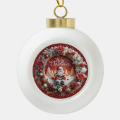 Serre de Noël Festive et Décorations de Noël (Devant)