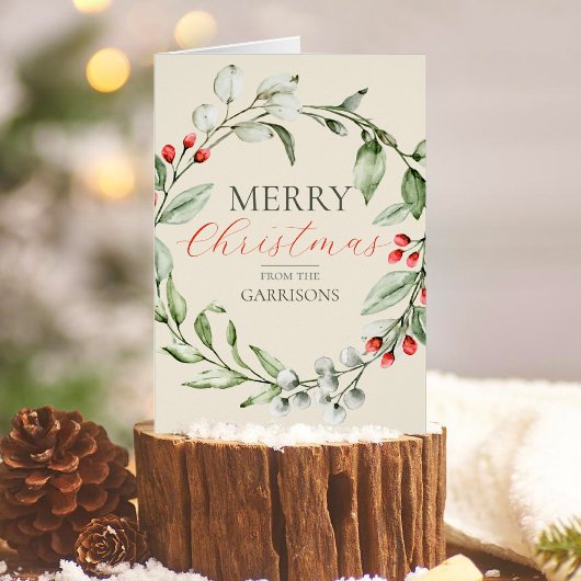 Serre de Noël Joyeux Noël Non photo