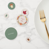 Serre et Mariage de automne Confetti (Groupe)