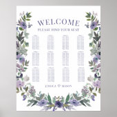 Serre Florale violet Jardin de mariage Tableau de  (Devant)