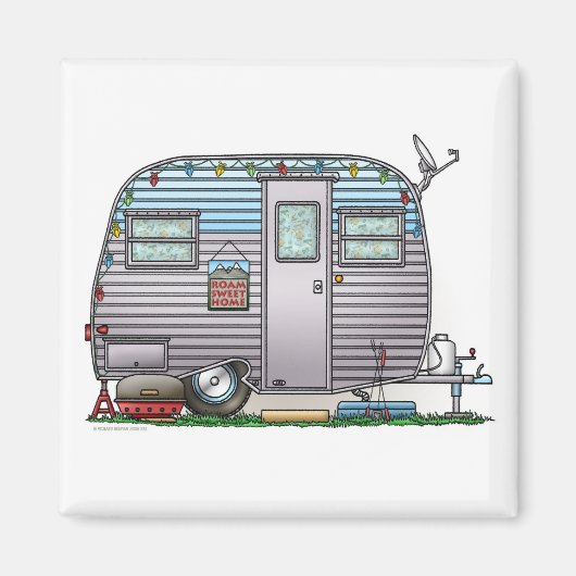 Serro Scotty Camper Magnet Magneet (Voorkant)