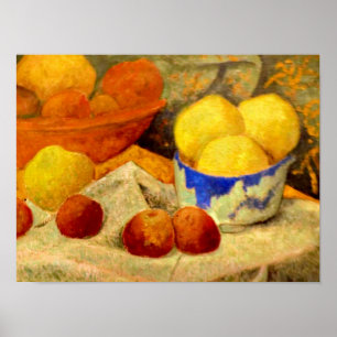 Serusier - Appels en Blauwe Kom Poster