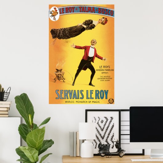Servais Le Roy Magicia Poster (Thuiskantoor)