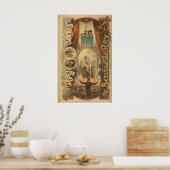 Servais Le Roy Magicien Illusion VAUDEVILLE Poster (Cuisine)