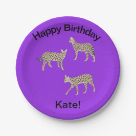 Serval Cats  Papieren Bordje