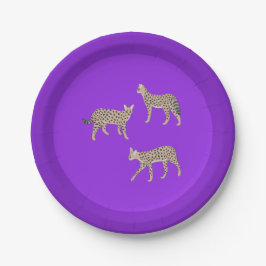 Serval Cats  Papieren Bordje
