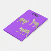 Serval katten post-it® notes (Schuin)