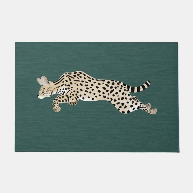 Serval Large Doormat Deurmat (Voorkant)