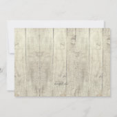 Served with Love Invitation Kaart (Achterkant)