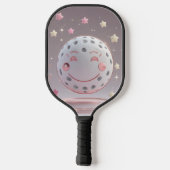 Serveer. Smash. Glimlach. – Schattigee Kawaii Pick Pickleball Paddle (Achterkant)