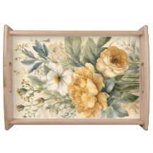 serveerschaal voor bloemen