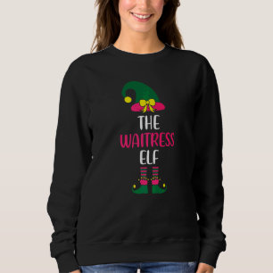 serveerster Elf Familie Matching Groep Kerst Vrouw Trui