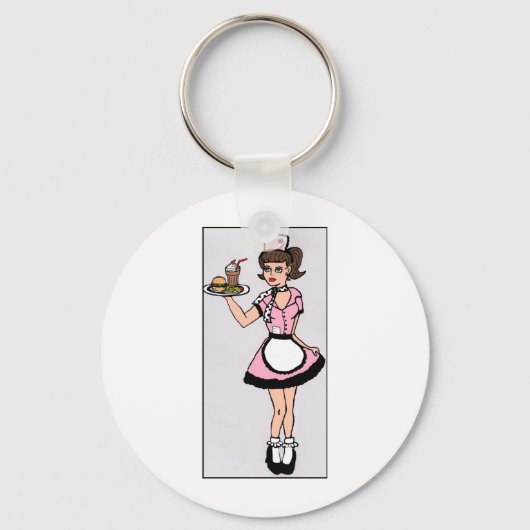 serveerster sleutelhanger (Voorkant)