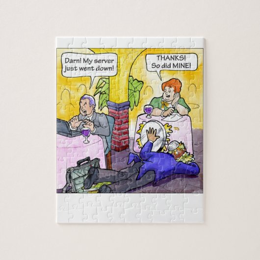 Server neer! legpuzzel (Verticaal)