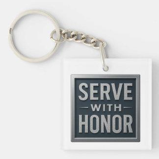 Serveren met Honor™ LDS-Sleutelhanger Sleutelhanger